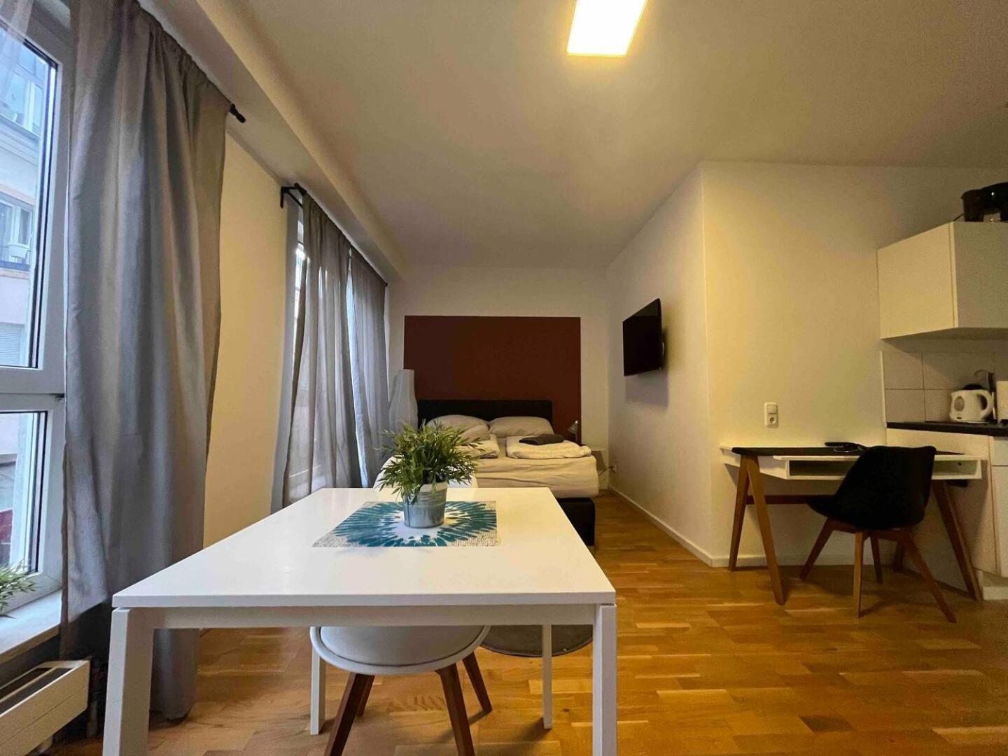 Simplex Apartments Am Ludwigsplatz Karlsruhe Buitenkant foto